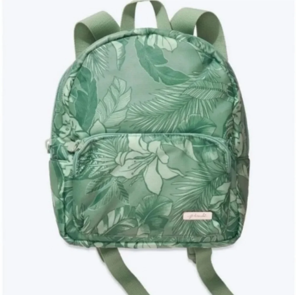 NWT Victoria's Secret VS PINK Mini Backpack Dusty Teal Floral
